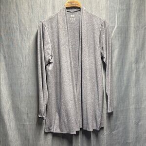 Uniqlo gray Open Front Cardigan size medium
